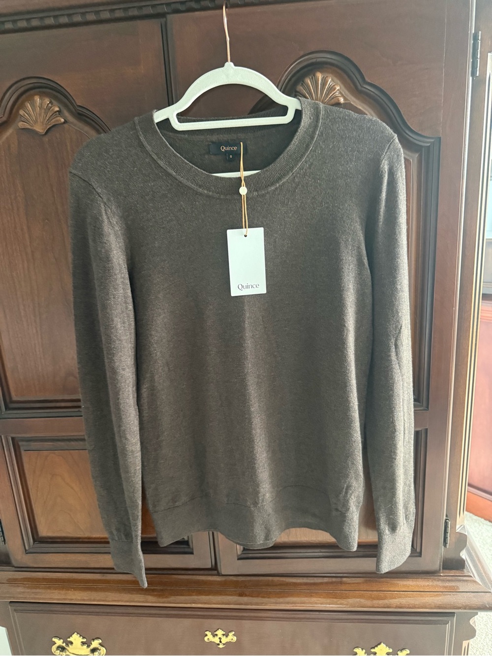 Quince Crewneck Sweater - Brown